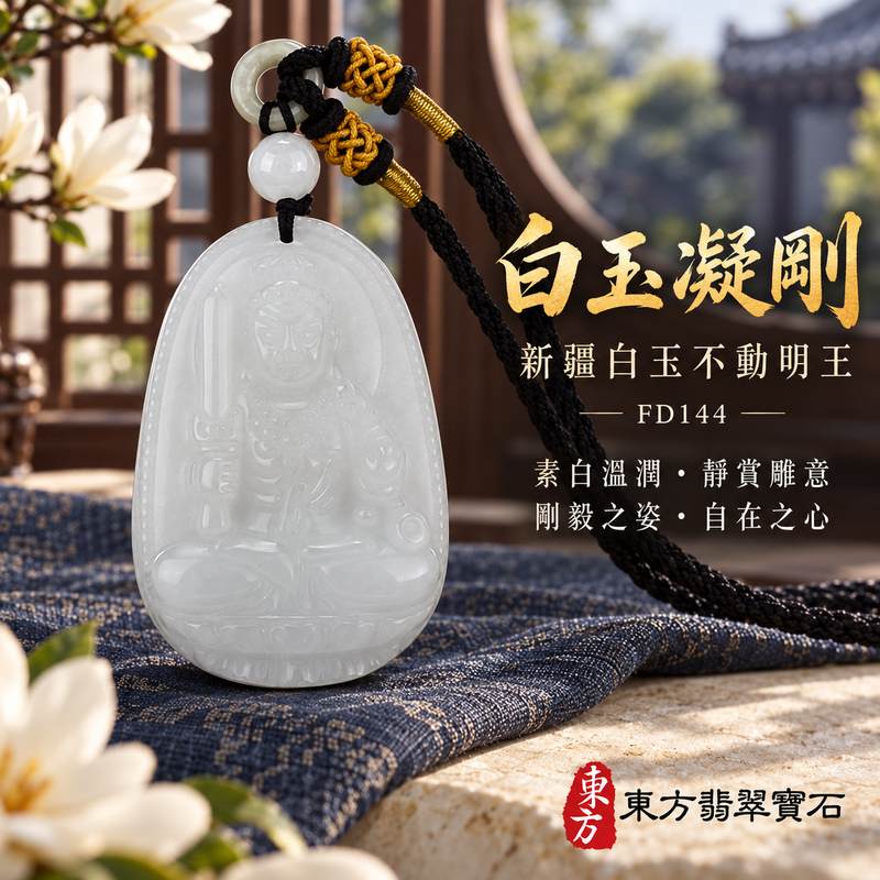 新疆白玉不動明王項鍊玉珮|堅定不移・勇毅守護・破除障礙・正念精進|新疆白玉不動明王|不動明王|不動明王玉珮・不動明王玉墜・不動明王吊墜・不動明王項鍊|FD144|男女玉石項鍊・送禮收藏|客製化訂做不動明王玉珮、不動明王玉墜、不動明王吊墜、不動明王項鍊|附東方翡翠寶石保證卡・東方翡翠寶石 新疆白玉不動明王項鍊玉珮|堅定不移・勇毅守護・破除障礙・正念精進|新疆白玉不動明王|不動明王|不動明王玉珮・不動明王玉墜・不動明王吊墜・不動明王項鍊|FD144|男女玉石項鍊・送禮收藏|客製化訂做不動明王玉珮、不動明王玉墜、不動明王吊墜、不動明王項鍊|附東方翡翠寶石保證卡・東方翡翠寶石