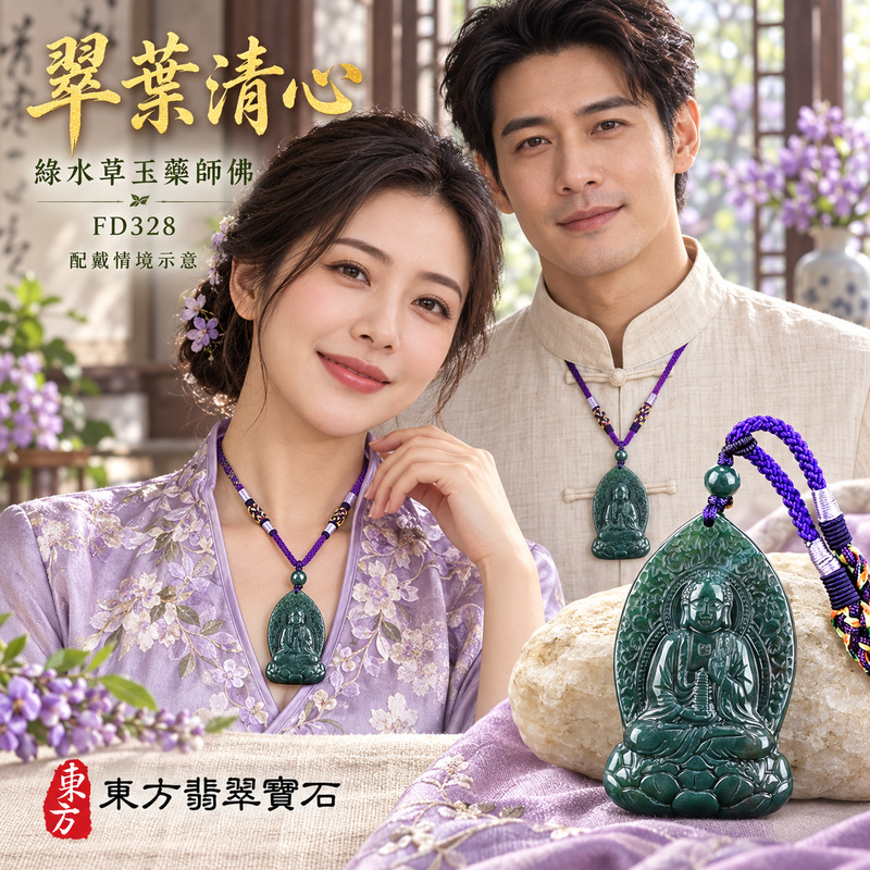 水草玉藥師佛項鍊玉珮|光明安定・慈悲關懷・善願精進・平安吉祥|綠水草玉藥師佛|藥師如來|藥師佛玉珮・藥師佛玉墜・藥師佛吊墜・藥師佛項鍊|FD328|男女玉石項鍊・送禮收藏|客製化訂做藥師佛玉珮、藥師佛玉墜、藥師佛吊墜、藥師佛項鍊|附東方翡翠寶石保證卡・東方翡翠寶石 水草玉藥師佛項鍊玉珮|光明安定・慈悲關懷・善願精進・平安吉祥|綠水草玉藥師佛|藥師如來|藥師佛玉珮・藥師佛玉墜・藥師佛吊墜・藥師佛項鍊|FD328|男女玉石項鍊・送禮收藏|客製化訂做藥師佛玉珮、藥師佛玉墜、藥師佛吊墜、藥師佛項鍊|附東方翡翠寶石保證卡・東方翡翠寶石
