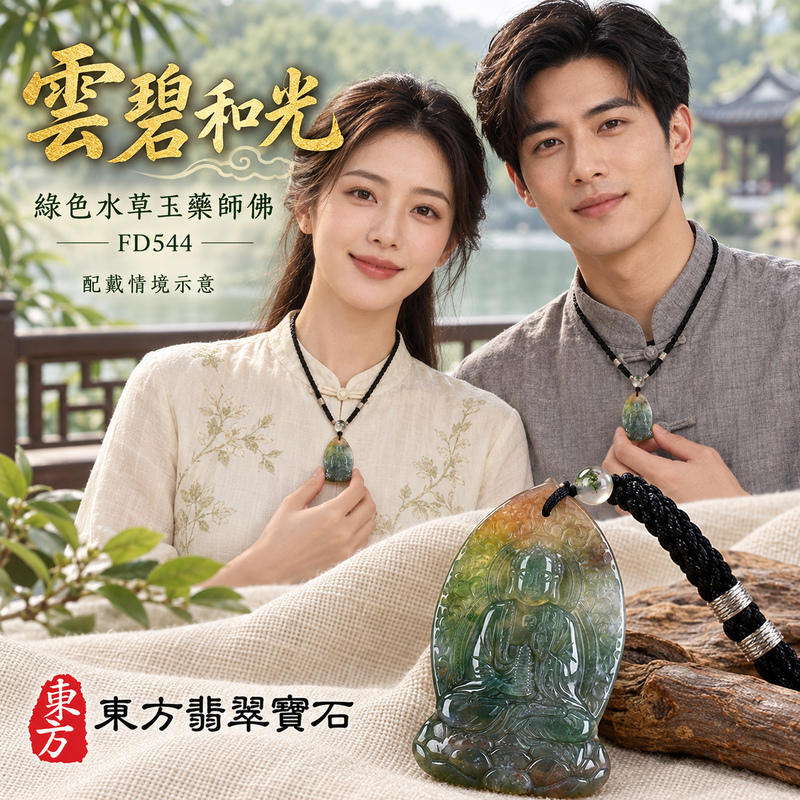 水草玉藥師佛項鍊玉珮|光明安定・慈悲關懷・善願精進・平安吉祥|綠色水草玉藥師佛|藥師如來|藥師佛玉珮・藥師佛玉墜・藥師佛吊墜・藥師佛項鍊|FD544|男女玉石項鍊・送禮收藏|客製化訂做藥師佛玉珮、藥師佛玉墜、藥師佛吊墜、藥師佛項鍊|附東方翡翠寶石保證卡・東方翡翠寶石 水草玉藥師佛項鍊玉珮|光明安定・慈悲關懷・善願精進・平安吉祥|綠色水草玉藥師佛|藥師如來|藥師佛玉珮・藥師佛玉墜・藥師佛吊墜・藥師佛項鍊|FD544|男女玉石項鍊・送禮收藏|客製化訂做藥師佛玉珮、藥師佛玉墜、藥師佛吊墜、藥師佛項鍊|附東方翡翠寶石保證卡・東方翡翠寶石