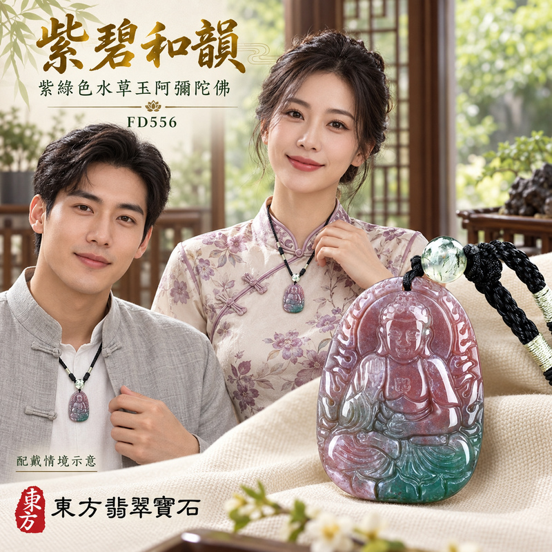 水草玉阿彌陀佛項鍊玉珮|慈悲接引・光明清淨・安定自在・平安吉祥|紫色帶綠色水草玉阿彌陀佛|阿彌陀佛|阿彌陀佛玉珮・阿彌陀佛玉墜・阿彌陀佛吊墜・阿彌陀佛項鍊|FD556|男女玉石項鍊・送禮收藏|客製化訂做阿彌陀佛玉珮、阿彌陀佛玉墜、阿彌陀佛吊墜、阿彌陀佛項鍊|附東方翡翠寶石保證卡・東方翡翠寶石 水草玉阿彌陀佛項鍊玉珮|慈悲接引・光明清淨・安定自在・平安吉祥|紫色帶綠色水草玉阿彌陀佛|阿彌陀佛|阿彌陀佛玉珮・阿彌陀佛玉墜・阿彌陀佛吊墜・阿彌陀佛項鍊|FD556|男女玉石項鍊・送禮收藏|客製化訂做阿彌陀佛玉珮、阿彌陀佛玉墜、阿彌陀佛吊墜、阿彌陀佛項鍊|附東方翡翠寶石保證卡・東方翡翠寶石
