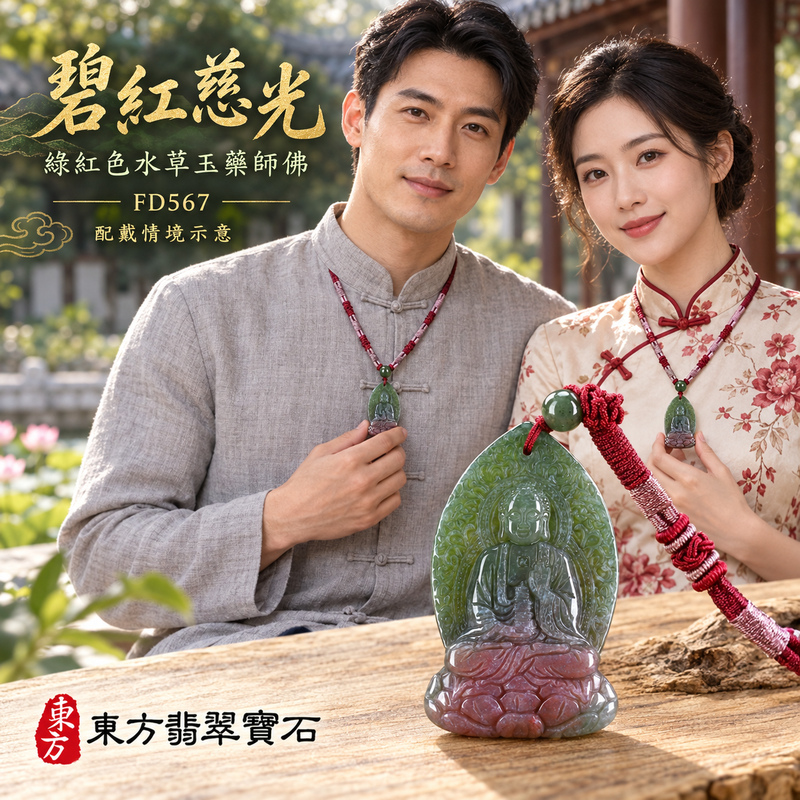 水草玉藥師佛項鍊玉珮|光明安定・慈悲關懷・善願精進・平安吉祥|綠色帶紅色水草玉藥師佛|藥師如來|藥師佛玉珮・藥師佛玉墜・藥師佛吊墜・藥師佛項鍊|FD567|男女玉石項鍊・送禮收藏|客製化訂做藥師佛玉珮、藥師佛玉墜、藥師佛吊墜、藥師佛項鍊|附東方翡翠寶石保證卡・東方翡翠寶石 水草玉藥師佛項鍊玉珮|光明安定・慈悲關懷・善願精進・平安吉祥|綠色帶紅色水草玉藥師佛|藥師如來|藥師佛玉珮・藥師佛玉墜・藥師佛吊墜・藥師佛項鍊|FD567|男女玉石項鍊・送禮收藏|客製化訂做藥師佛玉珮、藥師佛玉墜、藥師佛吊墜、藥師佛項鍊|附東方翡翠寶石保證卡・東方翡翠寶石