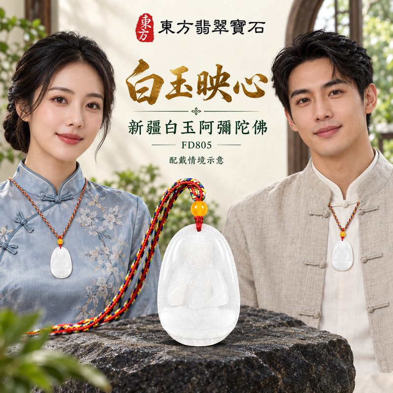 新疆白玉阿彌陀佛項鍊玉珮|慈悲接引・光明清淨・安定自在・平安吉祥|新疆白玉阿彌陀佛|阿彌陀佛|阿彌陀佛玉珮・阿彌陀佛玉墜・阿彌陀佛吊墜・阿彌陀佛項鍊|FD805|男女玉石項鍊・送禮收藏|客製化訂做阿彌陀佛玉珮、阿彌陀佛玉墜、阿彌陀佛吊墜、阿彌陀佛項鍊|附東方翡翠寶石保證卡・東方翡翠寶石 新疆白玉阿彌陀佛項鍊玉珮|慈悲接引・光明清淨・安定自在・平安吉祥|新疆白玉阿彌陀佛|阿彌陀佛|阿彌陀佛玉珮・阿彌陀佛玉墜・阿彌陀佛吊墜・阿彌陀佛項鍊|FD805|男女玉石項鍊・送禮收藏|客製化訂做阿彌陀佛玉珮、阿彌陀佛玉墜、阿彌陀佛吊墜、阿彌陀佛項鍊|附東方翡翠寶石保證卡・東方翡翠寶石