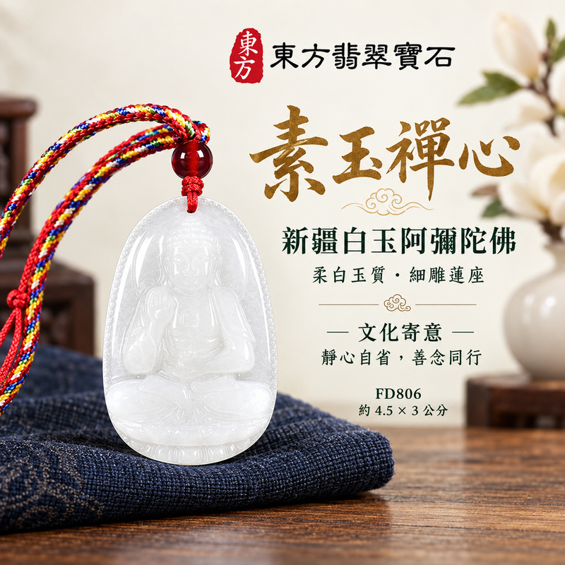 新疆白玉阿彌陀佛項鍊玉珮|慈悲接引・光明清淨・安定自在・平安吉祥|新疆白玉阿彌陀佛|阿彌陀佛|阿彌陀佛玉珮・阿彌陀佛玉墜・阿彌陀佛吊墜・阿彌陀佛項鍊|FD806|男女玉石項鍊・送禮收藏|客製化訂做阿彌陀佛玉珮、阿彌陀佛玉墜、阿彌陀佛吊墜、阿彌陀佛項鍊|附東方翡翠寶石保證卡・東方翡翠寶石 新疆白玉阿彌陀佛項鍊玉珮|慈悲接引・光明清淨・安定自在・平安吉祥|新疆白玉阿彌陀佛|阿彌陀佛|阿彌陀佛玉珮・阿彌陀佛玉墜・阿彌陀佛吊墜・阿彌陀佛項鍊|FD806|男女玉石項鍊・送禮收藏|客製化訂做阿彌陀佛玉珮、阿彌陀佛玉墜、阿彌陀佛吊墜、阿彌陀佛項鍊|附東方翡翠寶石保證卡・東方翡翠寶石