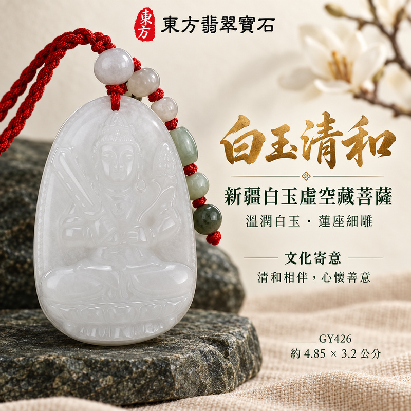 新疆白玉虛空藏菩薩項鍊玉珮|智慧廣大・福德圓滿・勤學精進・安定守護|新疆白玉虛空藏菩薩|虛空藏菩薩|虛空藏菩薩玉珮・虛空藏菩薩玉墜・虛空藏菩薩吊墜・虛空藏菩薩項鍊|GY426|男女玉石項鍊・送禮收藏|客製化訂做虛空藏菩薩玉珮、虛空藏菩薩玉墜、虛空藏菩薩吊墜、虛空藏菩薩項鍊|附東方翡翠寶石保證卡・東方翡翠寶石 新疆白玉虛空藏菩薩項鍊玉珮|智慧廣大・福德圓滿・勤學精進・安定守護|新疆白玉虛空藏菩薩|虛空藏菩薩|虛空藏菩薩玉珮・虛空藏菩薩玉墜・虛空藏菩薩吊墜・虛空藏菩薩項鍊|GY426|男女玉石項鍊・送禮收藏|客製化訂做虛空藏菩薩玉珮、虛空藏菩薩玉墜、虛空藏菩薩吊墜、虛空藏菩薩項鍊|附東方翡翠寶石保證卡・東方翡翠寶石