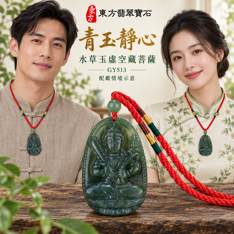 水草玉虛空藏菩薩項鍊玉珮|智慧廣大・福德圓滿・勤學精進・安定守護|水草玉虛空藏菩薩|虛空藏菩薩|虛空藏菩薩玉珮・虛空藏菩薩玉墜・虛空藏菩薩吊墜・虛空藏菩薩項鍊|GY513|男女玉石項鍊・送禮收藏|客製化訂做虛空藏菩薩玉珮、虛空藏菩薩玉墜、虛空藏菩薩吊墜、虛空藏菩薩項鍊|附東方翡翠寶石保證卡・東方翡翠寶石 水草玉虛空藏菩薩項鍊玉珮|智慧廣大・福德圓滿・勤學精進・安定守護|水草玉虛空藏菩薩|虛空藏菩薩|虛空藏菩薩玉珮・虛空藏菩薩玉墜・虛空藏菩薩吊墜・虛空藏菩薩項鍊|GY513|男女玉石項鍊・送禮收藏|客製化訂做虛空藏菩薩玉珮、虛空藏菩薩玉墜、虛空藏菩薩吊墜、虛空藏菩薩項鍊|附東方翡翠寶石保證卡・東方翡翠寶石