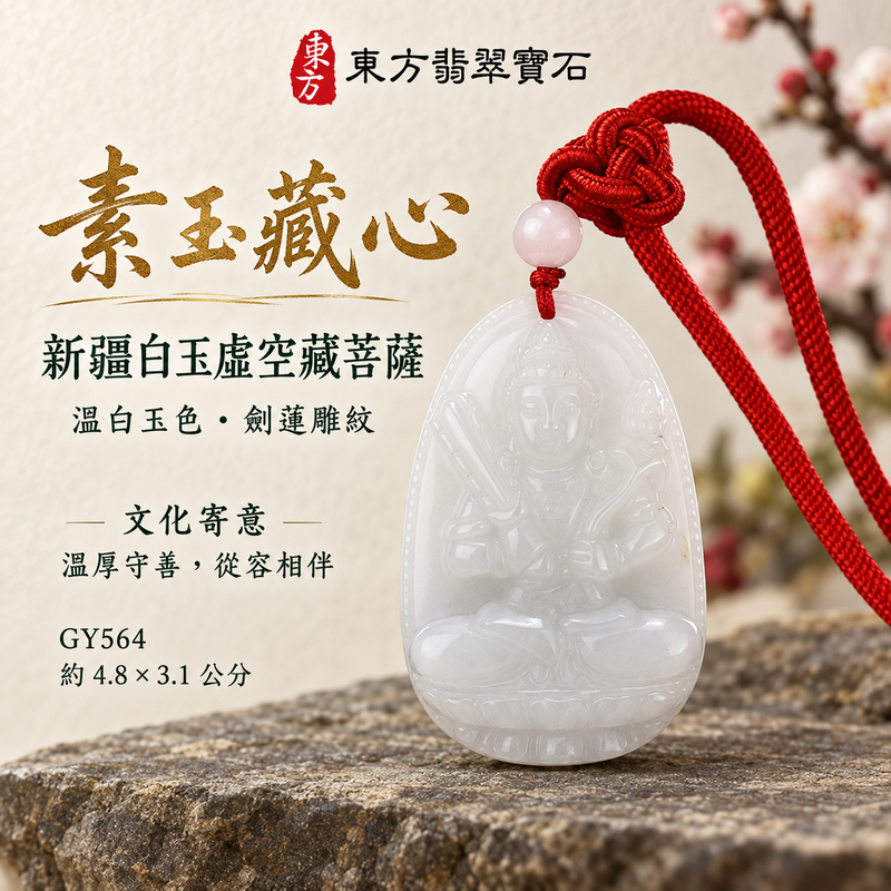 新疆白玉虛空藏菩薩項鍊玉珮|智慧廣大・福德圓滿・勤學精進・安定守護|新疆白玉虛空藏菩薩|虛空藏菩薩|虛空藏菩薩玉珮・虛空藏菩薩玉墜・虛空藏菩薩吊墜・虛空藏菩薩項鍊|GY564|男女玉石項鍊・送禮收藏|客製化訂做虛空藏菩薩玉珮、虛空藏菩薩玉墜、虛空藏菩薩吊墜、虛空藏菩薩項鍊|附東方翡翠寶石保證卡・東方翡翠寶石 新疆白玉虛空藏菩薩項鍊玉珮|智慧廣大・福德圓滿・勤學精進・安定守護|新疆白玉虛空藏菩薩|虛空藏菩薩|虛空藏菩薩玉珮・虛空藏菩薩玉墜・虛空藏菩薩吊墜・虛空藏菩薩項鍊|GY564|男女玉石項鍊・送禮收藏|客製化訂做虛空藏菩薩玉珮、虛空藏菩薩玉墜、虛空藏菩薩吊墜、虛空藏菩薩項鍊|附東方翡翠寶石保證卡・東方翡翠寶石