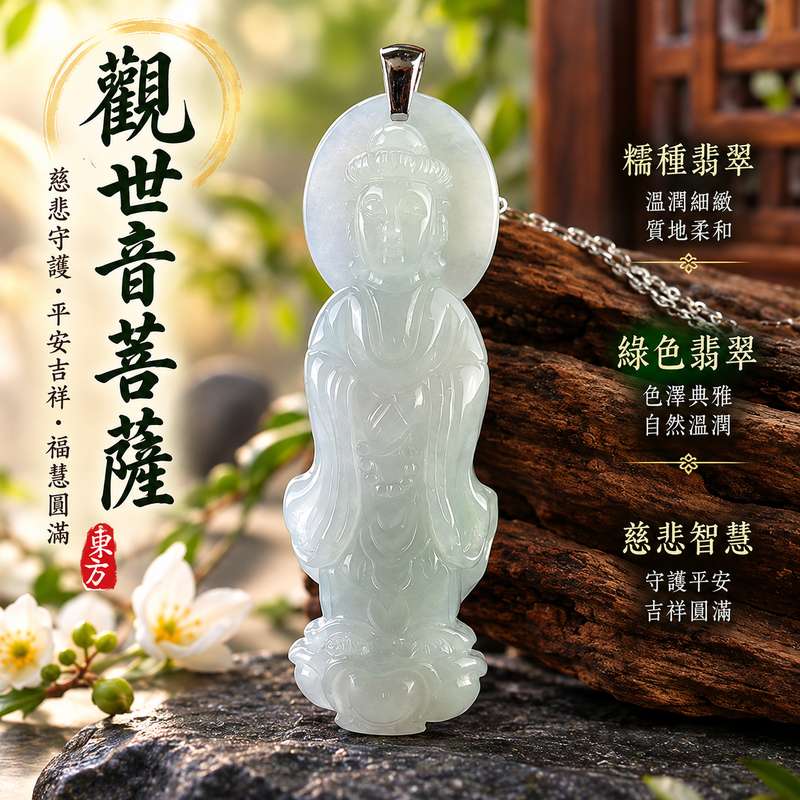 綠色糯種觀世音菩薩翡翠玉珮 I 慈悲智慧守護平安吉祥圓滿溫潤綠色玉質 GY1549 木土五行祥和祝福日常佩戴收藏送禮 I 緬甸A貨翡翠觀世音菩薩玉墜項鍊附雙證書 I 傳統玉文化慈悲守護福慧圓滿寓意男女皆宜隨身佩戴祈福珍藏 I 客製化訂做各式翡翠觀音吊墜玉珮項鍊安心選購1 綠色糯種觀世音菩薩翡翠玉珮 I 慈悲智慧守護平安吉祥圓滿溫潤綠色玉質 GY1549 木土五行祥和祝福日常佩戴收藏送禮 I 緬甸A貨翡翠觀世音菩薩玉墜項鍊附雙證書 I 傳統玉文化慈悲守護福慧圓滿寓意男女皆宜隨身佩戴祈福珍藏 I 客製化訂做各式翡翠觀音吊墜玉珮項鍊安心選購1