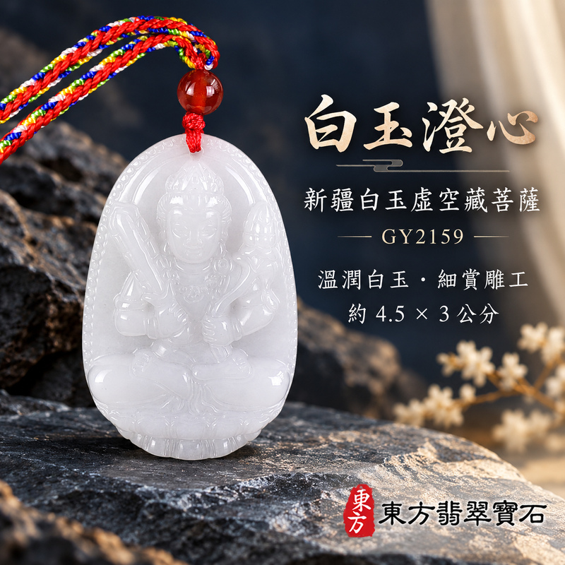 新疆白玉虛空藏菩薩項鍊玉珮|智慧廣大・福德圓滿・勤學精進・安定守護|新疆白玉虛空藏菩薩|虛空藏菩薩|虛空藏菩薩玉珮・虛空藏菩薩玉墜・虛空藏菩薩吊墜・虛空藏菩薩項鍊|GY2159|男女玉石項鍊・送禮收藏|客製化訂做虛空藏菩薩玉珮、虛空藏菩薩玉墜、虛空藏菩薩吊墜、虛空藏菩薩項鍊|附東方翡翠寶石保證卡・東方翡翠寶石 新疆白玉虛空藏菩薩項鍊玉珮|智慧廣大・福德圓滿・勤學精進・安定守護|新疆白玉虛空藏菩薩|虛空藏菩薩|虛空藏菩薩玉珮・虛空藏菩薩玉墜・虛空藏菩薩吊墜・虛空藏菩薩項鍊|GY2159|男女玉石項鍊・送禮收藏|客製化訂做虛空藏菩薩玉珮、虛空藏菩薩玉墜、虛空藏菩薩吊墜、虛空藏菩薩項鍊|附東方翡翠寶石保證卡・東方翡翠寶石