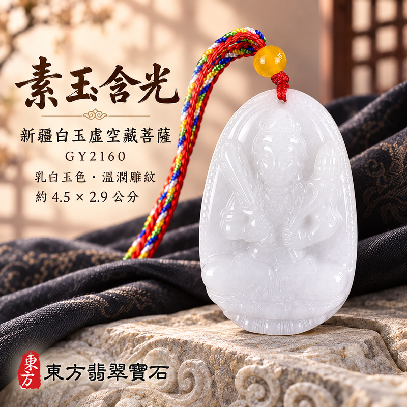新疆白玉虛空藏菩薩項鍊玉珮|智慧廣大・福德圓滿・勤學精進・安定守護|新疆白玉虛空藏菩薩|虛空藏菩薩|虛空藏菩薩玉珮・虛空藏菩薩玉墜・虛空藏菩薩吊墜・虛空藏菩薩項鍊|GY2160|男女玉石項鍊・送禮收藏|客製化訂做虛空藏菩薩玉珮、虛空藏菩薩玉墜、虛空藏菩薩吊墜、虛空藏菩薩項鍊|附東方翡翠寶石保證卡・東方翡翠寶石 新疆白玉虛空藏菩薩項鍊玉珮|智慧廣大・福德圓滿・勤學精進・安定守護|新疆白玉虛空藏菩薩|虛空藏菩薩|虛空藏菩薩玉珮・虛空藏菩薩玉墜・虛空藏菩薩吊墜・虛空藏菩薩項鍊|GY2160|男女玉石項鍊・送禮收藏|客製化訂做虛空藏菩薩玉珮、虛空藏菩薩玉墜、虛空藏菩薩吊墜、虛空藏菩薩項鍊|附東方翡翠寶石保證卡・東方翡翠寶石