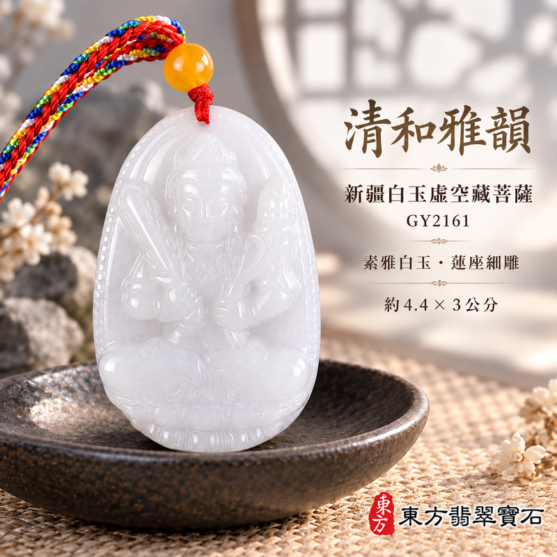 新疆白玉虛空藏菩薩項鍊玉珮|智慧廣大・福德圓滿・勤學精進・安定守護|新疆白玉虛空藏菩薩|虛空藏菩薩|虛空藏菩薩玉珮・虛空藏菩薩玉墜・虛空藏菩薩吊墜・虛空藏菩薩項鍊|GY2161|男女玉石項鍊・送禮收藏|客製化訂做虛空藏菩薩玉珮、虛空藏菩薩玉墜、虛空藏菩薩吊墜、虛空藏菩薩項鍊|附東方翡翠寶石保證卡・東方翡翠寶石 新疆白玉虛空藏菩薩項鍊玉珮|智慧廣大・福德圓滿・勤學精進・安定守護|新疆白玉虛空藏菩薩|虛空藏菩薩|虛空藏菩薩玉珮・虛空藏菩薩玉墜・虛空藏菩薩吊墜・虛空藏菩薩項鍊|GY2161|男女玉石項鍊・送禮收藏|客製化訂做虛空藏菩薩玉珮、虛空藏菩薩玉墜、虛空藏菩薩吊墜、虛空藏菩薩項鍊|附東方翡翠寶石保證卡・東方翡翠寶石
