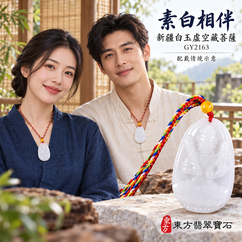 新疆白玉虛空藏菩薩項鍊玉珮|智慧廣大・福德圓滿・勤學精進・安定守護|新疆白玉虛空藏菩薩|虛空藏菩薩|虛空藏菩薩玉珮・虛空藏菩薩玉墜・虛空藏菩薩吊墜・虛空藏菩薩項鍊|GY2163|男女玉石項鍊・送禮收藏|客製化訂做虛空藏菩薩玉珮、虛空藏菩薩玉墜、虛空藏菩薩吊墜、虛空藏菩薩項鍊|附東方翡翠寶石保證卡・東方翡翠寶石 新疆白玉虛空藏菩薩項鍊玉珮|智慧廣大・福德圓滿・勤學精進・安定守護|新疆白玉虛空藏菩薩|虛空藏菩薩|虛空藏菩薩玉珮・虛空藏菩薩玉墜・虛空藏菩薩吊墜・虛空藏菩薩項鍊|GY2163|男女玉石項鍊・送禮收藏|客製化訂做虛空藏菩薩玉珮、虛空藏菩薩玉墜、虛空藏菩薩吊墜、虛空藏菩薩項鍊|附東方翡翠寶石保證卡・東方翡翠寶石