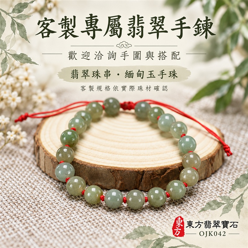 東方翡翠寶石 糯種A貨翡翠手鍊 糯種緬甸玉手鍊 平安納福 富貴吉祥 圓滿相伴 淺綠玉色 溫潤光澤 圓潤玉珠 紅繩結飾 男女日常配戴 自戴送禮 珠徑約7.8mm 20顆珠 OJK042 附A貨翡翠雙證書 客製化設計各種翡翠珠串 翡翠珠子 緬甸玉手鍊 緬甸玉珠串 緬甸玉珠子 緬甸玉手珠-6 東方翡翠寶石 糯種A貨翡翠手鍊 糯種緬甸玉手鍊 平安納福 富貴吉祥 圓滿相伴 淺綠玉色 溫潤光澤 圓潤玉珠 紅繩結飾 男女日常配戴 自戴送禮 珠徑約7.8mm 20顆珠 OJK042 附A貨翡翠雙證書 客製化設計各種翡翠珠串 翡翠珠子 緬甸玉手鍊 緬甸玉珠串 緬甸玉珠子 緬甸玉手珠-6