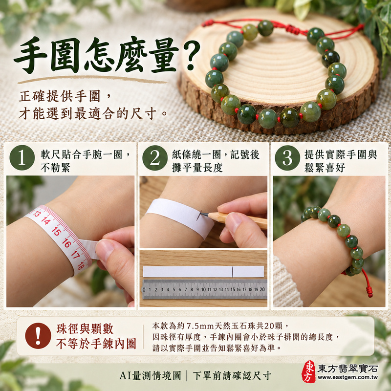 附A貨翡翠雙證書 糯種綠翡翠手鍊 糯種緬甸玉手珠 溫潤糯感 柔和光澤 深淺綠色層次 平安吉祥 圓滿相伴 生生不息寓意 珠徑約7.5mm 20顆珠 OJK057 男女日常配戴 生日紀念日心意送禮 可洽詢客製翡翠珠串 翡翠珠子 緬甸玉珠串 緬甸玉珠子與手圍調整-4