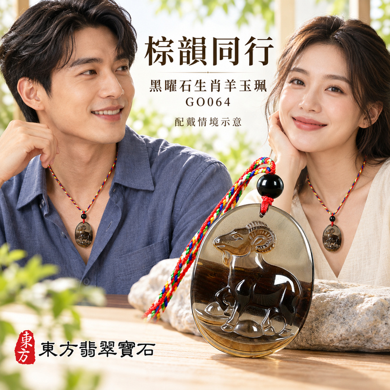 黑曜石羊項鍊玉珮|羊眉吐氣・洋洋如意・吉祥納福・和順相伴|黑曜石羊|黑曜石羊玉珮・黑曜石羊玉墜・黑曜石羊吊墜|GO064|日常配戴・送禮收藏|客製化訂做黑曜石羊項鍊玉珮、玉墜、吊墜|附東方翡翠寶石保證卡|東方翡翠寶石 黑曜石羊項鍊玉珮|羊眉吐氣・洋洋如意・吉祥納福・和順相伴|黑曜石羊|黑曜石羊玉珮・黑曜石羊玉墜・黑曜石羊吊墜|GO064|日常配戴・送禮收藏|客製化訂做黑曜石羊項鍊玉珮、玉墜、吊墜|附東方翡翠寶石保證卡|東方翡翠寶石