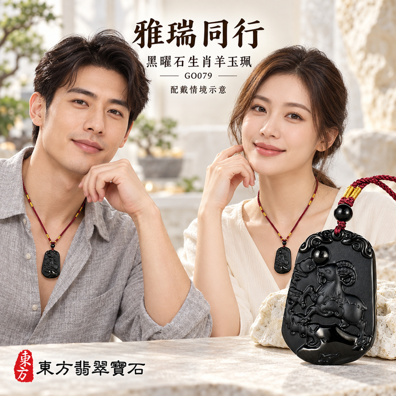 黑曜石羊項鍊玉珮|羊眉吐氣・洋洋如意・吉祥納福・和順相伴|黑曜石羊|黑曜石羊玉珮・黑曜石羊玉墜・黑曜石羊吊墜|GO079|日常配戴・送禮收藏|客製化訂做黑曜石羊項鍊玉珮、玉墜、吊墜|附東方翡翠寶石保證書|東方翡翠寶石 黑曜石羊項鍊玉珮|羊眉吐氣・洋洋如意・吉祥納福・和順相伴|黑曜石羊|黑曜石羊玉珮・黑曜石羊玉墜・黑曜石羊吊墜|GO079|日常配戴・送禮收藏|客製化訂做黑曜石羊項鍊玉珮、玉墜、吊墜|附東方翡翠寶石保證書|東方翡翠寶石