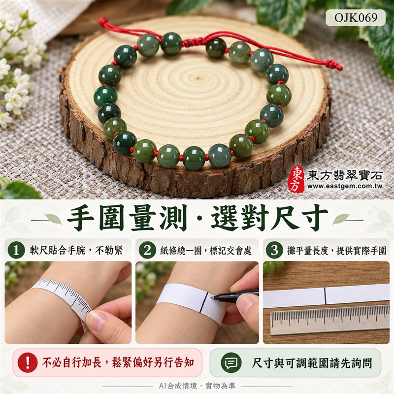 天然A貨糯種翡翠手鍊 糯種緬甸玉手珠 淺綠色翡翠圓珠 溫潤糯感 柔和玉色 紅繩結珠 平安圓滿 福氣相伴 和諧順遂吉祥寓意 珠徑約7.7mm 共20顆珠 男女日常佩戴 清雅百搭 自用送禮 客製化設計翡翠珠串 翡翠珠子 緬甸玉手鍊 緬甸玉珠串 緬甸玉珠子 緬甸玉手珠 附A貨翡翠雙證書 東方翡翠寶石 OJK064-3 天然A貨糯種翡翠手鍊 糯種緬甸玉手珠 淺綠色翡翠圓珠 溫潤糯感 柔和玉色 紅繩結珠 平安圓滿 福氣相伴 和諧順遂吉祥寓意 珠徑約7.7mm 共20顆珠 男女日常佩戴 清雅百搭 自用送禮 客製化設計翡翠珠串 翡翠珠子 緬甸玉手鍊 緬甸玉珠串 緬甸玉珠子 緬甸玉手珠 附A貨翡翠雙證書 東方翡翠寶石 OJK064-3