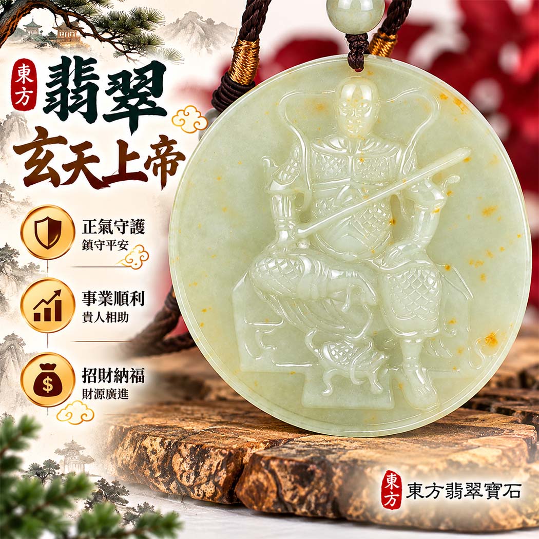 天然A貨翡翠玄天上帝玉珮|緬甸玉玄天上帝玉墜項鍊|玄天上帝牌・正氣守護・鎮守平安・事業順遂・招財納福・貴人相助|翡翠吊墜玉珮客製化訂做|附A貨翡翠雙證書|ST186 天然A貨翡翠玄天上帝玉珮|緬甸玉玄天上帝玉墜項鍊|玄天上帝牌・正氣守護・鎮守平安・事業順遂・招財納福・貴人相助|翡翠吊墜玉珮客製化訂做|附A貨翡翠雙證書|ST186