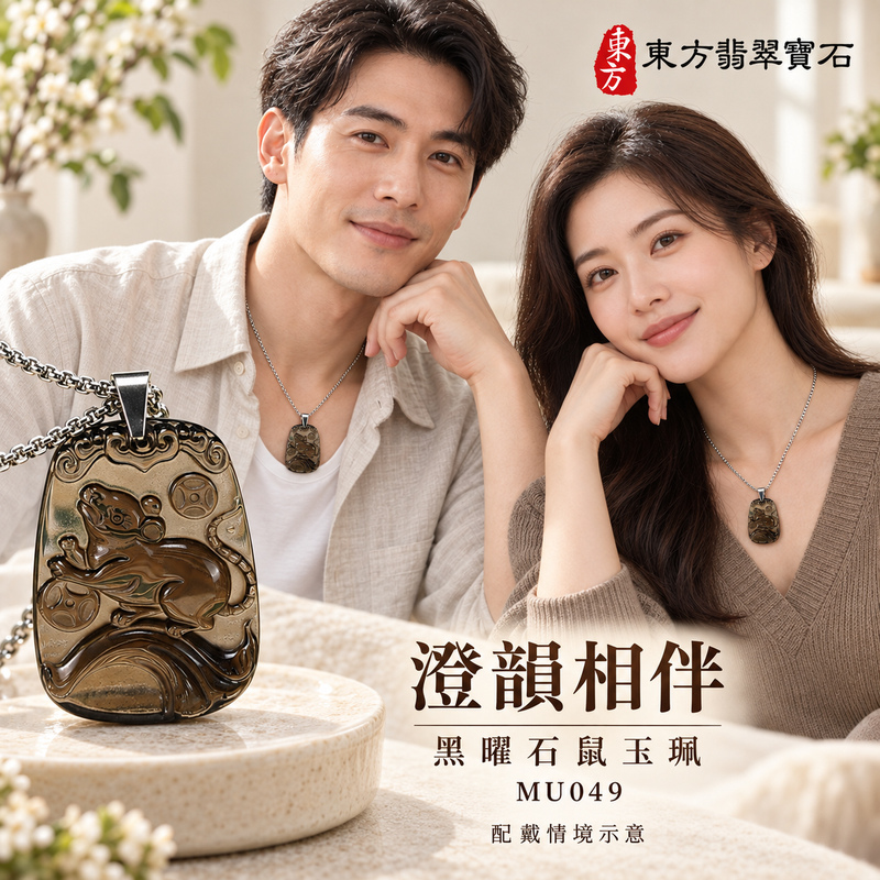 黑曜石鼠項鍊玉珮|金錢鼠・靈巧納福・豐足吉祥|冰種黑曜石鼠|黑曜石鼠玉珮・黑曜石鼠玉墜・黑曜石鼠吊墜|MU049|日常配戴・送禮收藏|客製化訂做黑曜石鼠項鍊玉珮、玉墜、吊墜|附東方翡翠寶石保證卡|東方翡翠寶石 黑曜石鼠項鍊玉珮|金錢鼠・靈巧納福・豐足吉祥|冰種黑曜石鼠|黑曜石鼠玉珮・黑曜石鼠玉墜・黑曜石鼠吊墜|MU049|日常配戴・送禮收藏|客製化訂做黑曜石鼠項鍊玉珮、玉墜、吊墜|附東方翡翠寶石保證卡|東方翡翠寶石