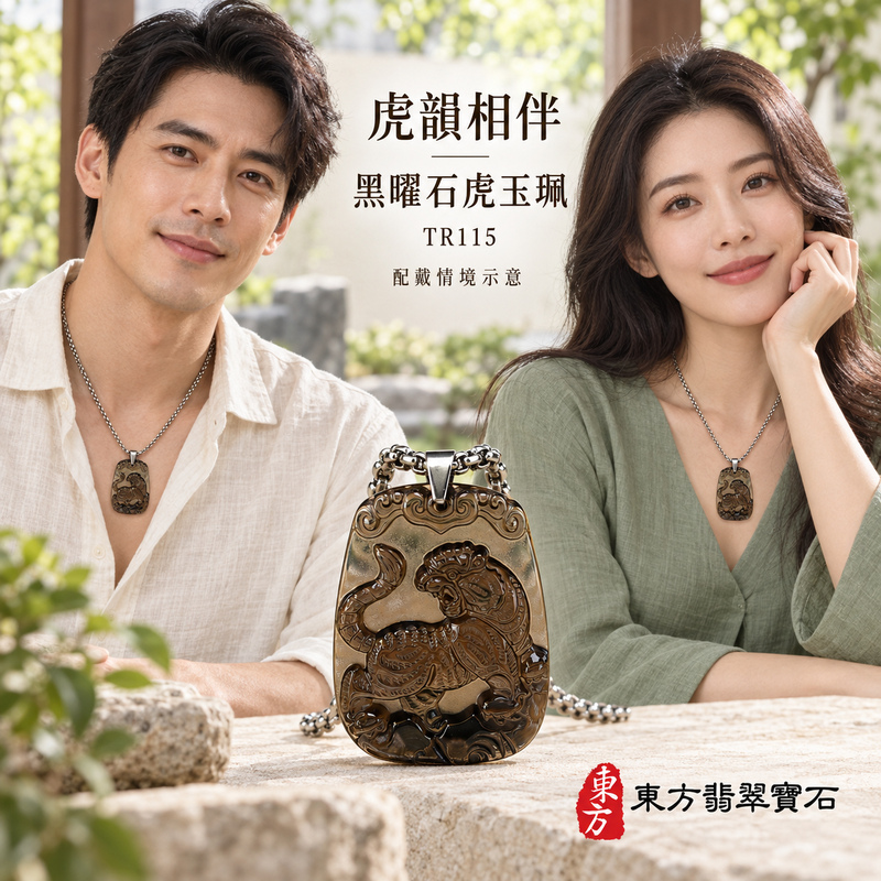 黑曜石虎項鍊玉珮|虎虎生風・虎威吉祥・勇毅守護|冰種黑曜石虎|黑曜石虎玉珮・黑曜石虎玉墜・黑曜石虎吊墜|TR115|日常配戴・送禮收藏|客製化訂做黑曜石虎項鍊玉珮、玉墜、吊墜|附東方翡翠寶石保證卡|東方翡翠寶石 黑曜石虎項鍊玉珮|虎虎生風・虎威吉祥・勇毅守護|冰種黑曜石虎|黑曜石虎玉珮・黑曜石虎玉墜・黑曜石虎吊墜|TR115|日常配戴・送禮收藏|客製化訂做黑曜石虎項鍊玉珮、玉墜、吊墜|附東方翡翠寶石保證卡|東方翡翠寶石