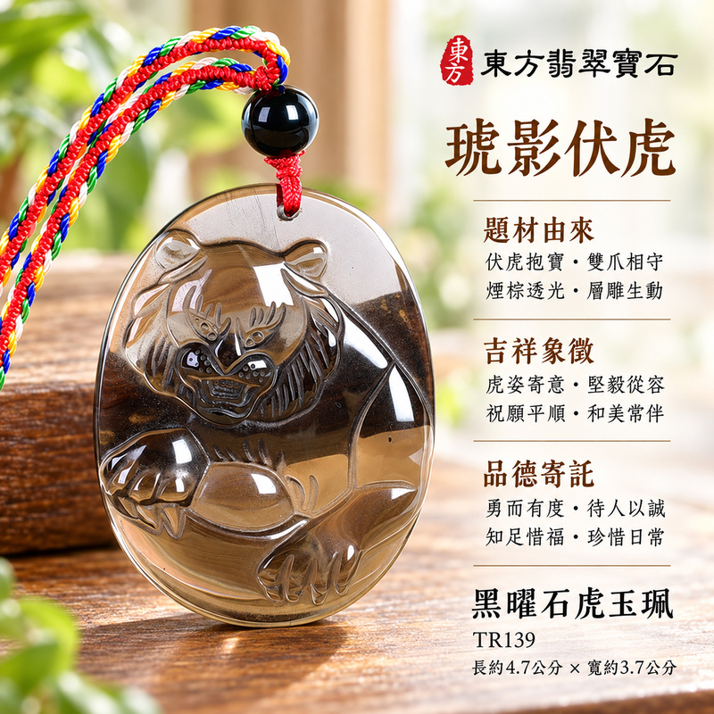 黑曜石虎項鍊玉珮|虎虎生風・虎威吉祥・勇毅守護|黑曜石虎|黑曜石虎玉珮・黑曜石虎玉墜・黑曜石虎吊墜|TR139|日常配戴・送禮收藏|客製化訂做黑曜石虎項鍊玉珮、玉墜、吊墜|附東方翡翠寶石保證卡|東方翡翠寶石 黑曜石虎項鍊玉珮|虎虎生風・虎威吉祥・勇毅守護|黑曜石虎|黑曜石虎玉珮・黑曜石虎玉墜・黑曜石虎吊墜|TR139|日常配戴・送禮收藏|客製化訂做黑曜石虎項鍊玉珮、玉墜、吊墜|附東方翡翠寶石保證卡|東方翡翠寶石