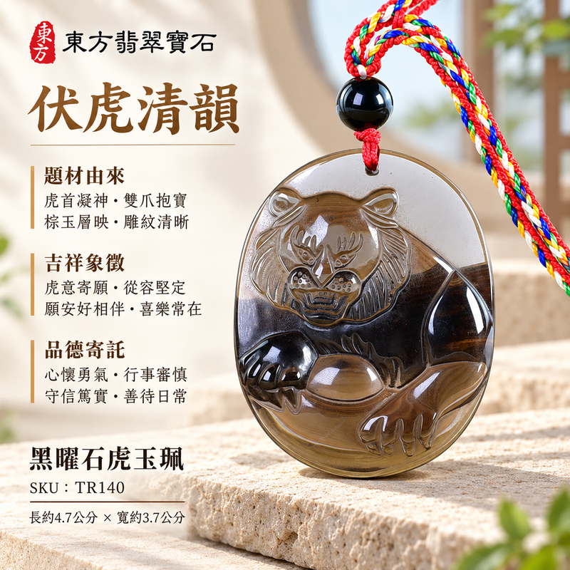 黑曜石虎項鍊玉珮|虎虎生風・虎威吉祥・勇毅守護|黑曜石虎|黑曜石虎玉珮・黑曜石虎玉墜・黑曜石虎吊墜|TR140|日常配戴・送禮收藏|客製化訂做黑曜石虎項鍊玉珮、玉墜、吊墜|附東方翡翠寶石保證卡|東方翡翠寶石 黑曜石虎項鍊玉珮|虎虎生風・虎威吉祥・勇毅守護|黑曜石虎|黑曜石虎玉珮・黑曜石虎玉墜・黑曜石虎吊墜|TR140|日常配戴・送禮收藏|客製化訂做黑曜石虎項鍊玉珮、玉墜、吊墜|附東方翡翠寶石保證卡|東方翡翠寶石