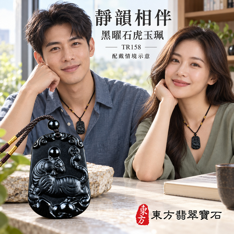 黑曜石虎項鍊玉珮|虎虎生風・虎威吉祥・勇毅守護|黑曜石虎|黑曜石虎玉珮・黑曜石虎玉墜・黑曜石虎吊墜|TR158|日常配戴・送禮收藏|客製化訂做黑曜石虎項鍊玉珮、玉墜、吊墜|附東方翡翠寶石保證書|東方翡翠寶石 黑曜石虎項鍊玉珮|虎虎生風・虎威吉祥・勇毅守護|黑曜石虎|黑曜石虎玉珮・黑曜石虎玉墜・黑曜石虎吊墜|TR158|日常配戴・送禮收藏|客製化訂做黑曜石虎項鍊玉珮、玉墜、吊墜|附東方翡翠寶石保證書|東方翡翠寶石