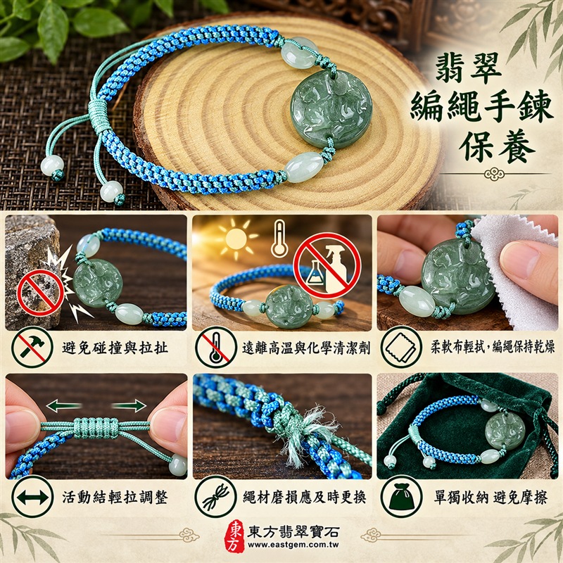 天然A貨翡翠生肖虎玉珮手鍊|緬甸玉虎牌玉墜手鍊|淡綠色糯種翡翠・圓形虎紋浮雕玉牌・玉色柔和溫潤・天然紋理各具特色|生肖虎寓意虎虎生風、勇氣自信、威武守護與平安吉祥,圓形玉牌象徵圓滿和諧,綠色翡翠寄託生機長青與希望成長的祝福|兩側淡綠玉珠搭配藍綠雙色編繩・活動結可調整鬆緊・玉珠繩尾點綴|清新雅緻、男女皆宜|適合生肖虎紀念、生日送禮、親友祝福、日常佩戴、通勤穿搭及個人珍藏|可客製化訂做翡翠虎吊墜、虎玉珮、緬甸玉虎玉墜及生肖虎編繩手鍊|附A貨翡翠雙證書|東方翡翠寶石|OTT001-6 天然A貨翡翠生肖虎玉珮手鍊|緬甸玉虎牌玉墜手鍊|淡綠色糯種翡翠・圓形虎紋浮雕玉牌・玉色柔和溫潤・天然紋理各具特色|生肖虎寓意虎虎生風、勇氣自信、威武守護與平安吉祥,圓形玉牌象徵圓滿和諧,綠色翡翠寄託生機長青與希望成長的祝福|兩側淡綠玉珠搭配藍綠雙色編繩・活動結可調整鬆緊・玉珠繩尾點綴|清新雅緻、男女皆宜|適合生肖虎紀念、生日送禮、親友祝福、日常佩戴、通勤穿搭及個人珍藏|可客製化訂做翡翠虎吊墜、虎玉珮、緬甸玉虎玉墜及生肖虎編繩手鍊|附A貨翡翠雙證書|東方翡翠寶石|OTT001-6
