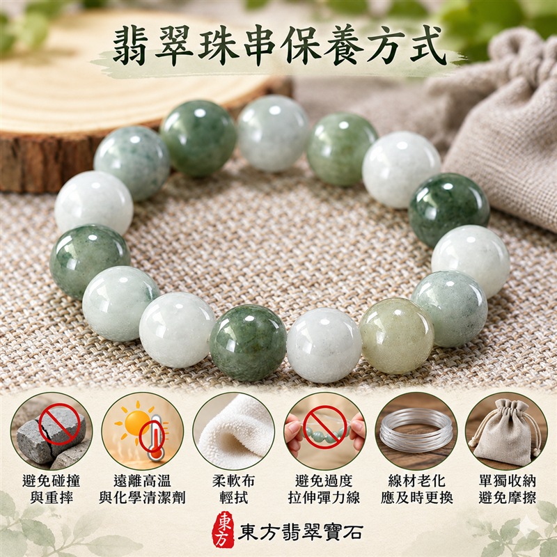 天然A貨糯種翡翠手鍊|緬甸玉翡翠珠串・翡翠珠子・翡翠手珠|約13mm飽滿圓珠15顆|乳白、淺綠、灰綠與深綠自然交織・玉色溫潤・圓潤拋光・天然棉絮與色根各具特色|圓珠相連寓意圓滿和諧、福氣相伴,綠色寄託生機長青與平安順遂,乳白色象徵純淨平和|大珠徑沉穩有型・彈力串珠方便穿戴・男女皆宜|適合日常佩戴、商務通勤、休閒穿搭、生日送禮、長輩祝福及個人珍藏|可依需求洽詢客製化翡翠珠串、翡翠珠子、緬甸玉手鍊、緬甸玉珠串及緬甸玉手珠|附A貨翡翠雙證書|東方翡翠寶石|ONG007-6 天然A貨糯種翡翠手鍊|緬甸玉翡翠珠串・翡翠珠子・翡翠手珠|約13mm飽滿圓珠15顆|乳白、淺綠、灰綠與深綠自然交織・玉色溫潤・圓潤拋光・天然棉絮與色根各具特色|圓珠相連寓意圓滿和諧、福氣相伴,綠色寄託生機長青與平安順遂,乳白色象徵純淨平和|大珠徑沉穩有型・彈力串珠方便穿戴・男女皆宜|適合日常佩戴、商務通勤、休閒穿搭、生日送禮、長輩祝福及個人珍藏|可依需求洽詢客製化翡翠珠串、翡翠珠子、緬甸玉手鍊、緬甸玉珠串及緬甸玉手珠|附A貨翡翠雙證書|東方翡翠寶石|ONG007-6