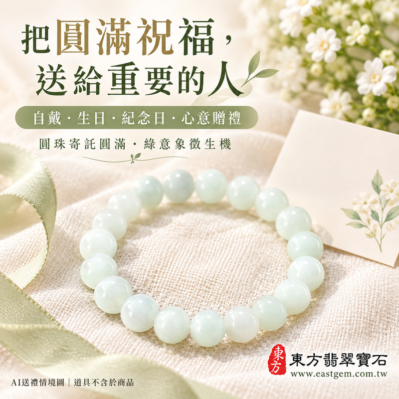 糯種淺綠翡翠手鍊 糯種緬甸玉珠串 約7.8mm圓珠 21顆珠 淡綠乳白的自然玉色 溫潤柔和糯感與細緻光澤 圓潤珠形寄託圓滿 平安順心與生生不息的吉祥祝福 ONG010 附A貨翡翠雙證書 男女日常配戴 清新雅緻玉石風格 生日紀念日與親友心意贈禮 可洽詢客製化翡翠珠串 翡翠珠子 緬甸玉手鍊 緬甸玉珠串及手圍調整-4 糯種淺綠翡翠手鍊 糯種緬甸玉珠串 約7.8mm圓珠 21顆珠 淡綠乳白的自然玉色 溫潤柔和糯感與細緻光澤 圓潤珠形寄託圓滿 平安順心與生生不息的吉祥祝福 ONG010 附A貨翡翠雙證書 男女日常配戴 清新雅緻玉石風格 生日紀念日與親友心意贈禮 可洽詢客製化翡翠珠串 翡翠珠子 緬甸玉手鍊 緬甸玉珠串及手圍調整-4