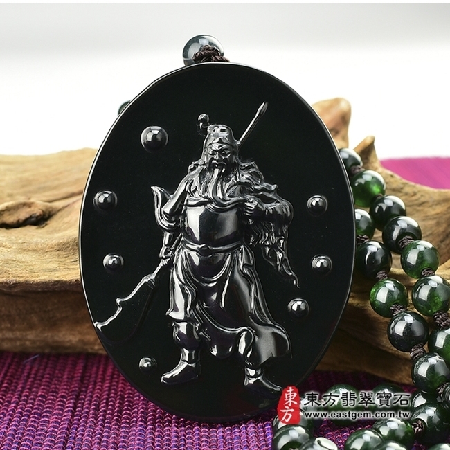 編號:KG043玉石神明玉珮商品實照