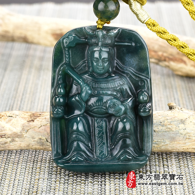 編號:QN026玉石神明玉珮商品實照