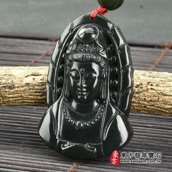 和田青玉觀音項鍊玉珮右側照片 和田青玉觀音項鍊玉珮(觀世音菩薩、寶瓶觀音:觀音牌和田青玉觀音玉珮、和闐青玉觀音玉墜)。天然和田青玉和闐青玉觀音,GY1135。客製化訂做各種和田青玉和闐青玉觀音吊墜玉珮項鍊。★附東方翡翠寶石保證卡 和田青玉觀音項鍊玉珮右側照片 和田青玉觀音項鍊玉珮(觀世音菩薩、寶瓶觀音:觀音牌和田青玉觀音玉珮、和闐青玉觀音玉墜)。天然和田青玉和闐青玉觀音,GY1135。客製化訂做各種和田青玉和闐青玉觀音吊墜玉珮項鍊。★附東方翡翠寶石保證卡