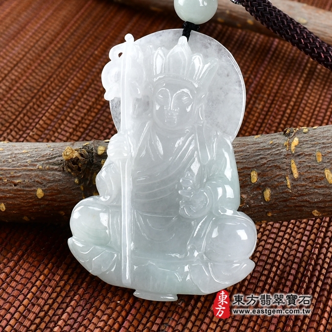 翡翠地藏王菩薩項鍊玉珮右側照片 翡翠地藏王菩薩項鍊玉珮(地藏王菩薩:地藏王菩薩牌A貨翡翠地藏王菩薩玉珮、緬甸玉地藏王菩薩玉墜)。白綠色糯種微冰地藏王菩薩,DY133。客製化訂做各種翡翠地藏王菩薩吊墜玉珮項鍊。★附A貨翡翠雙證書 翡翠地藏王菩薩項鍊玉珮右側照片 翡翠地藏王菩薩項鍊玉珮(地藏王菩薩:地藏王菩薩牌A貨翡翠地藏王菩薩玉珮、緬甸玉地藏王菩薩玉墜)。白綠色糯種微冰地藏王菩薩,DY133。客製化訂做各種翡翠地藏王菩薩吊墜玉珮項鍊。★附A貨翡翠雙證書